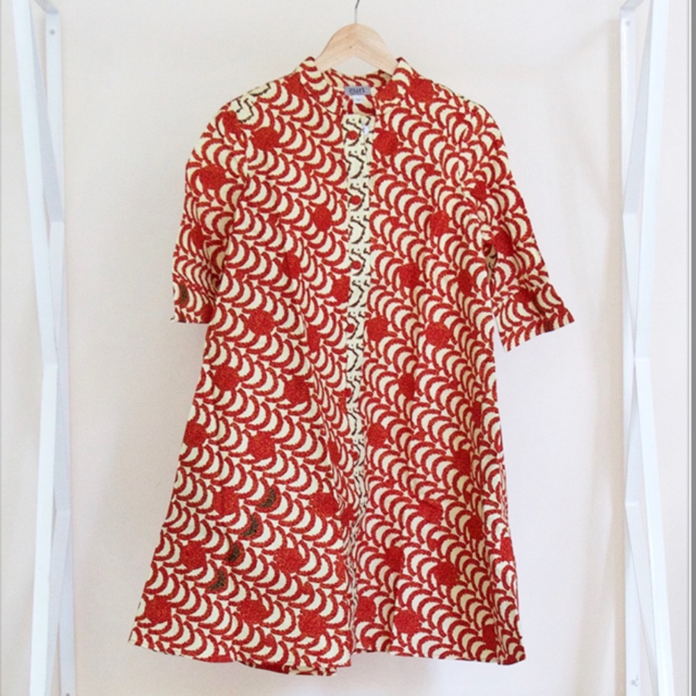 Zuri Kenya Dress in Strawberry Fields 🍓✨